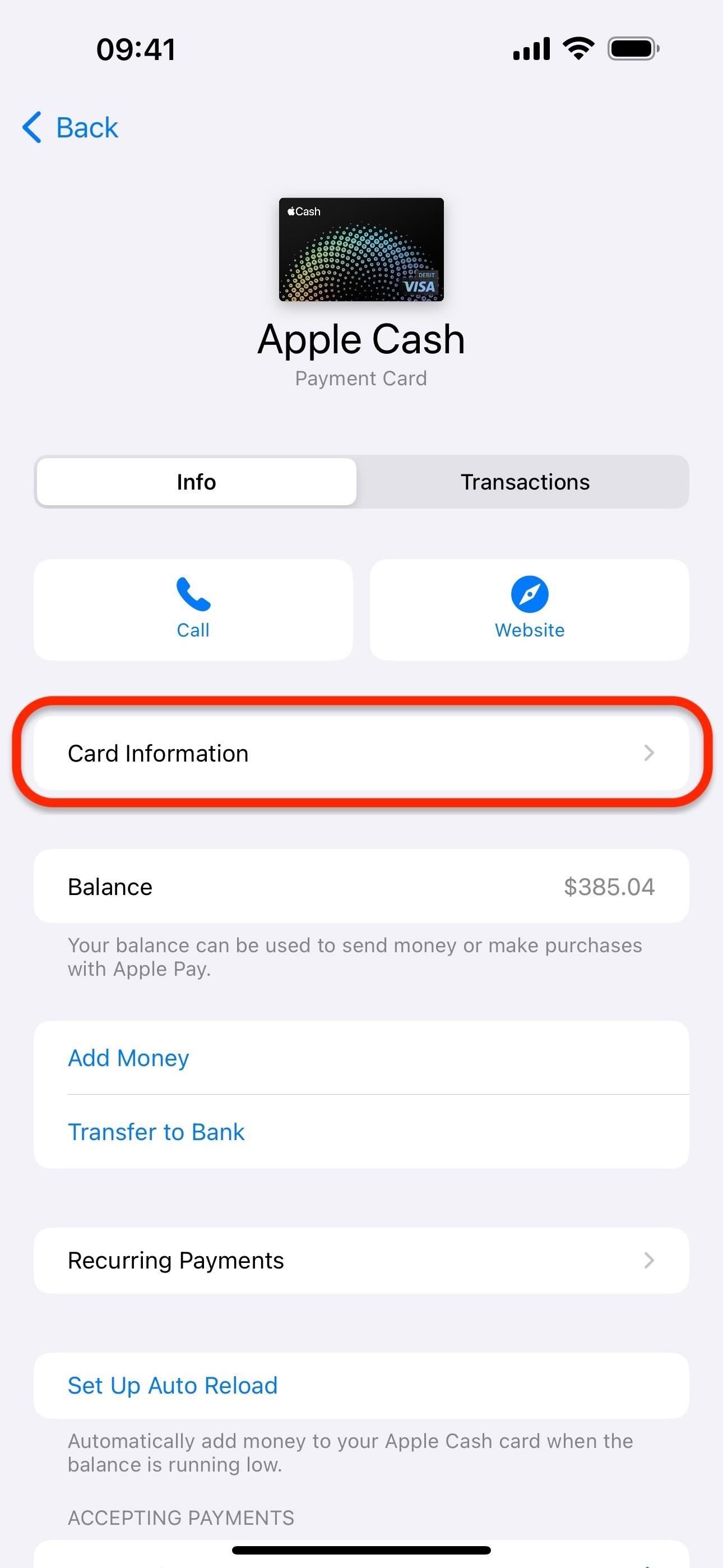 Set Up a Virtual Card Number for Apple Cash on Your iPhone to Use Where Apple Pay Isn't Accepted