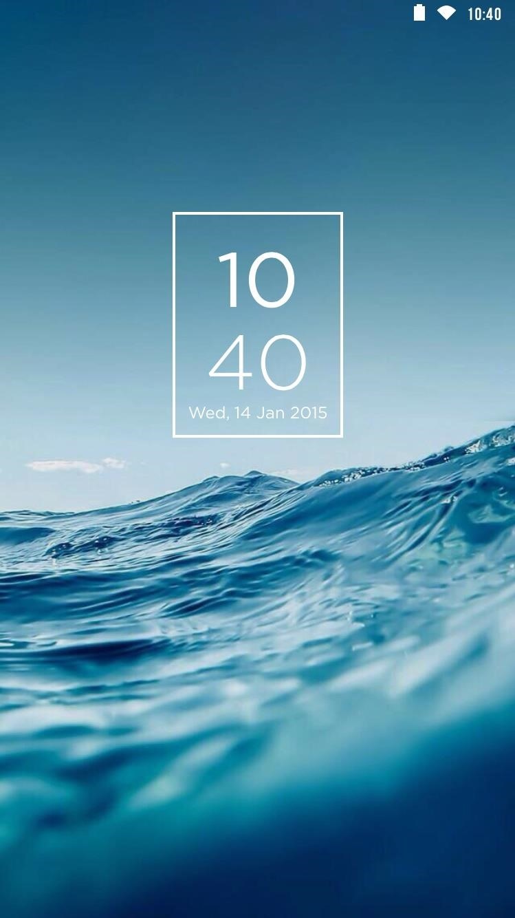 Revamp Your iPhone's Lock Screen with This Unique, Editable Date & Time Theme
