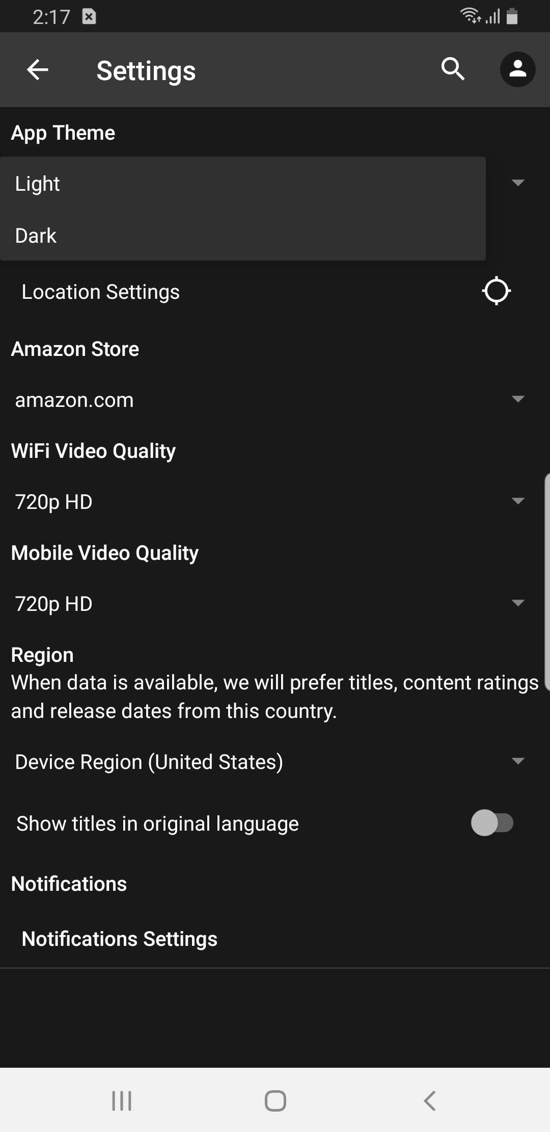How to Enable (Or Disable) Dark Mode in the IMDb App