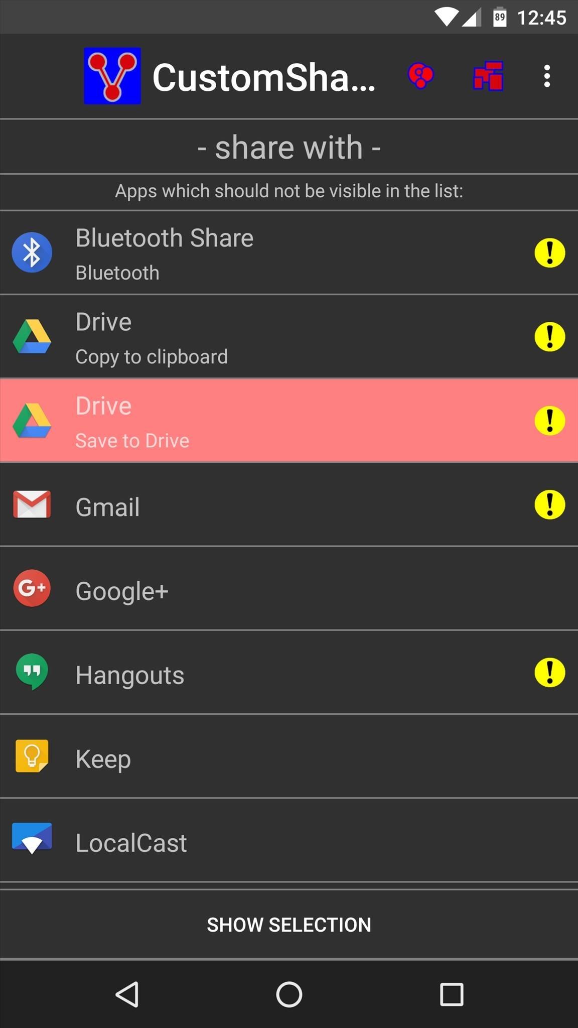 Declutter Your Share Menu on Android Marshmallow