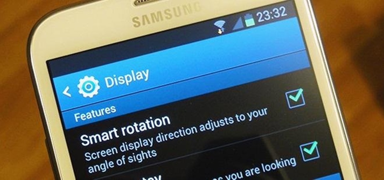 Change Your Android Screen's Orientation Using Your Face Instead of the Device's Angle