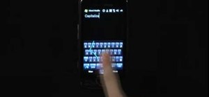 Capitalize your letters when texting with Swype