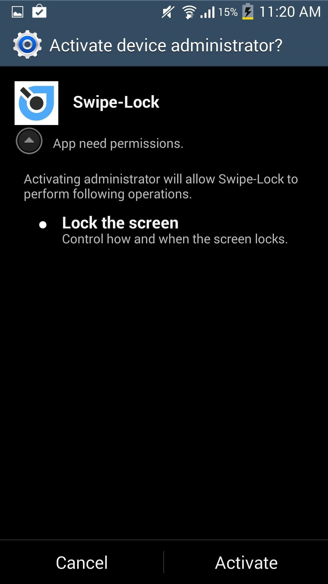 Lock Your Android Easier & Faster with Just a Swipe