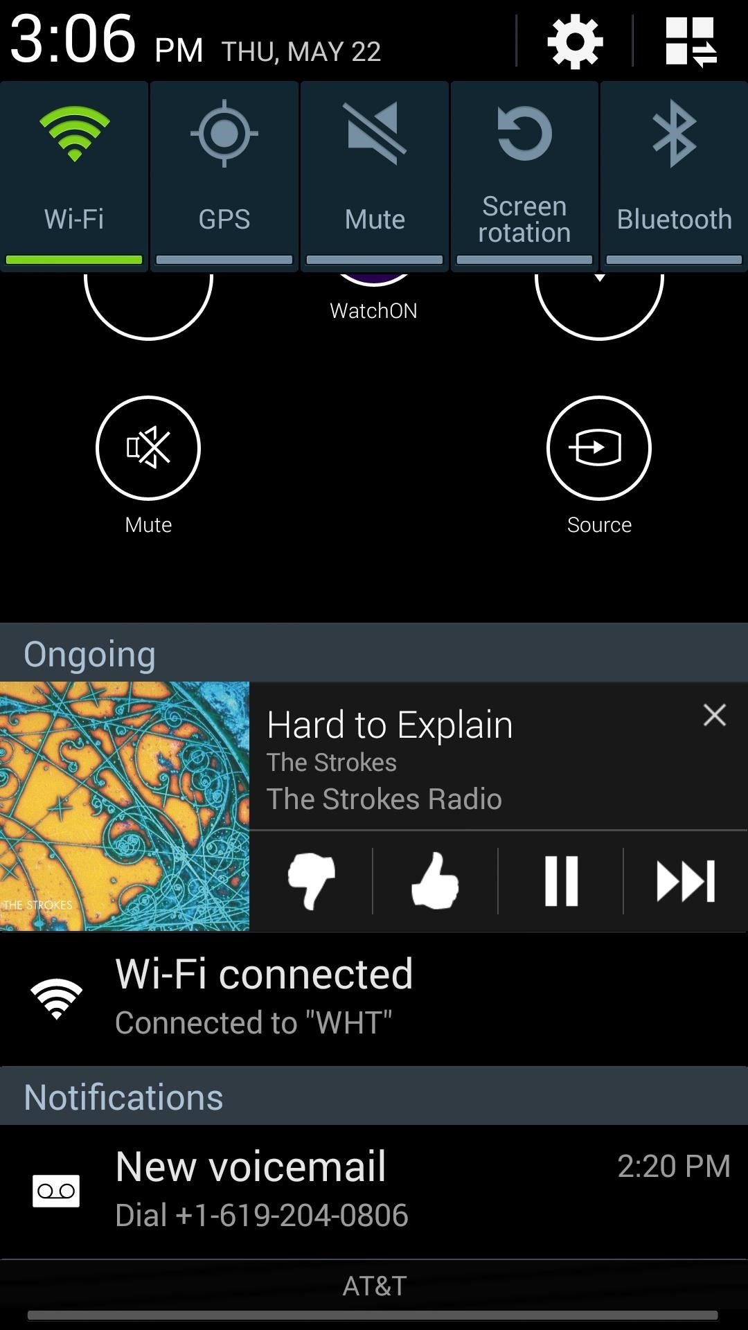 How to Get Quick-Access Pandora Controls in the Notification Tray of Your Galaxy Note 3
