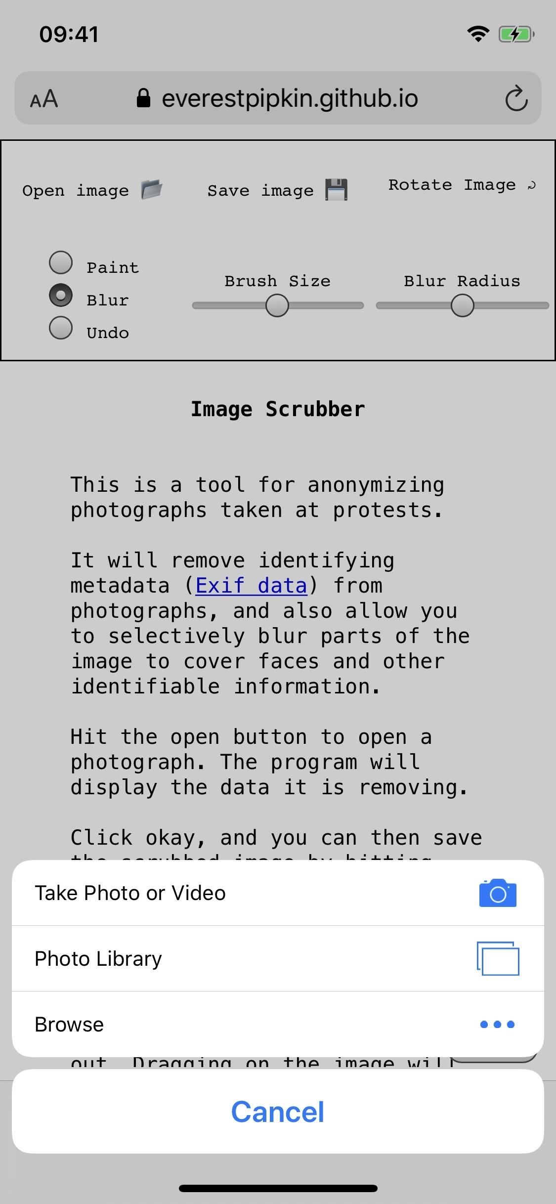 Wipe & Obfuscate Identifying Information in Your Protest Photos for More Anonymous Sharing