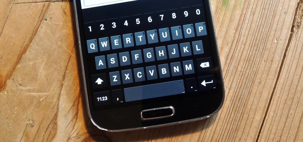 Add a Number Row to the Google Keyboard on Your Galaxy S4 or Other Android Device