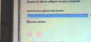 Root an HTC Droid Eris Google Android smartphone with unrEVOked