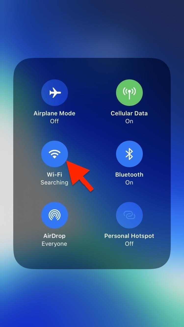 How to Switch or Connect to Wi-Fi Networks & Bluetooth Devices Right from the Control Center in iOS 13