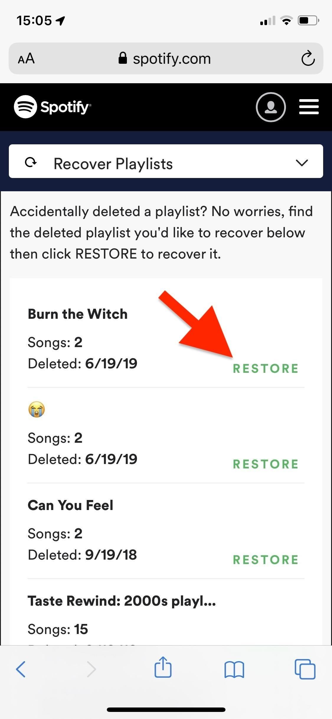 How to Recover Deleted Spotify Playlists on Your Phone — No Matter When You Removed Them