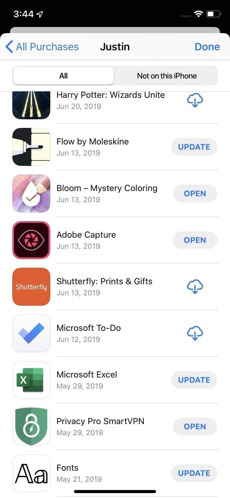 app store update download
