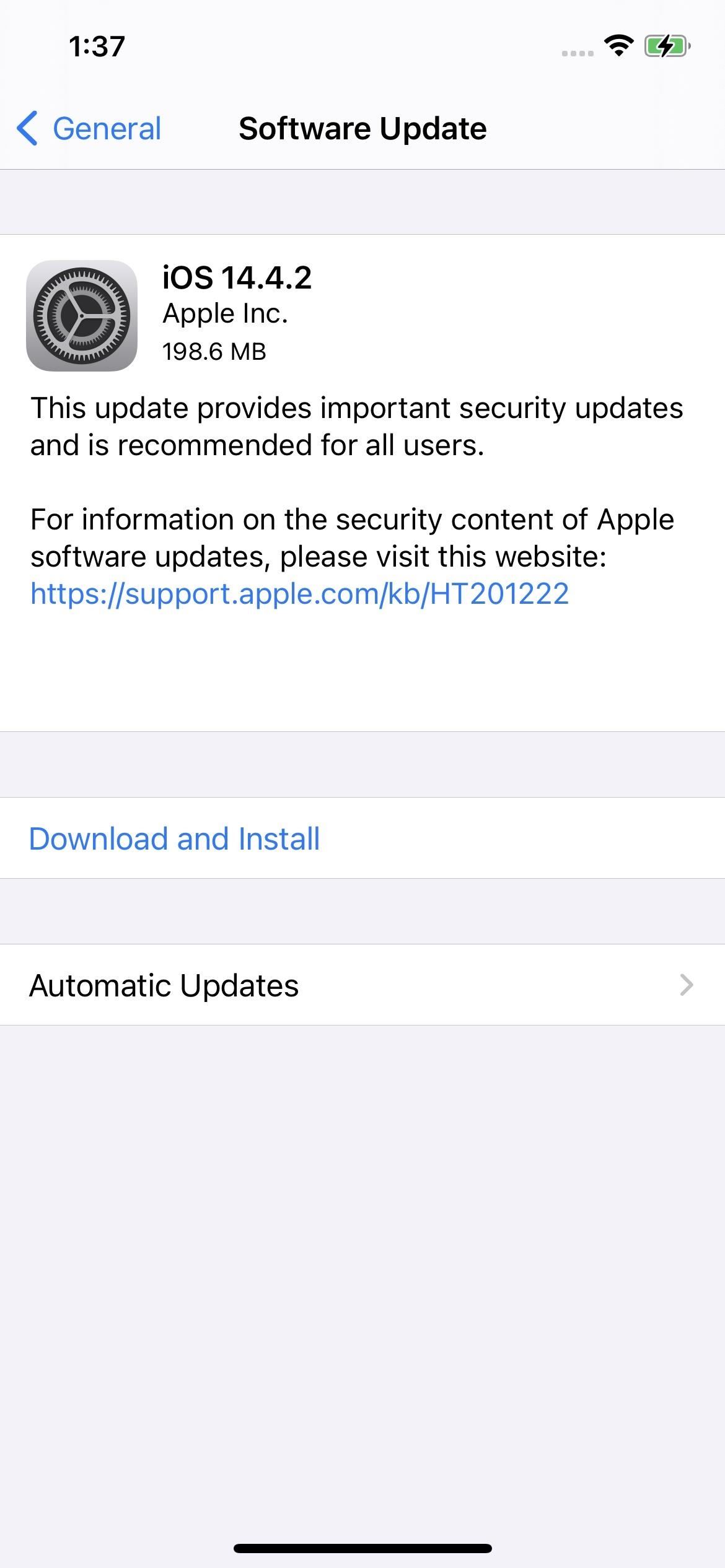 Update Your iPhone to iOS 14.4.2 Right Now to Patch an Actively Exploited WebKit Vulnerability