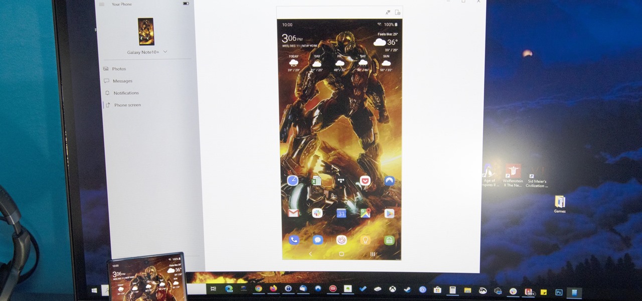 Cast Your Samsung Galaxy's Screen to Your Windows PC