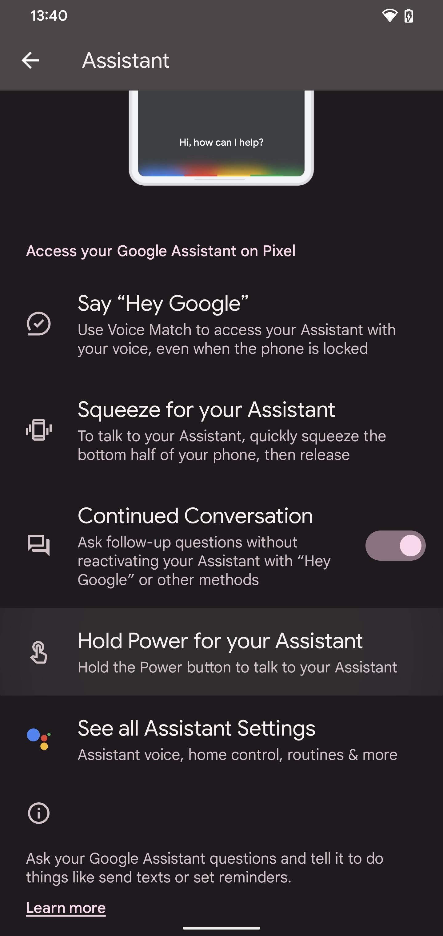 Use Your Pixel's Power Button to Bring Up Google Assistant Instead of the Power Menu