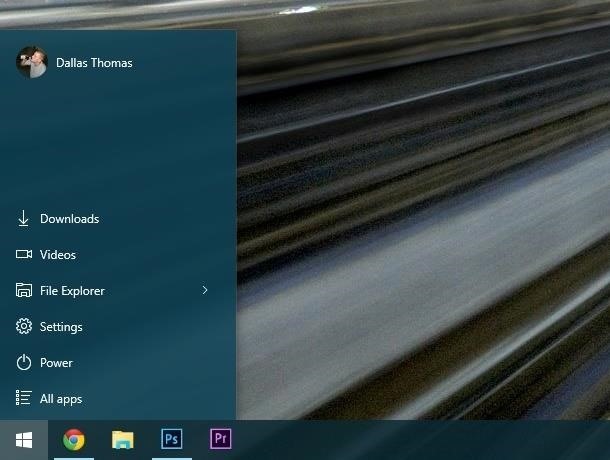 How to Remove Live Tiles & Resize the Start Menu in Windows 10