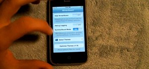 Add a cellular data tab to the Settings page on a jailbroken iPhone 4