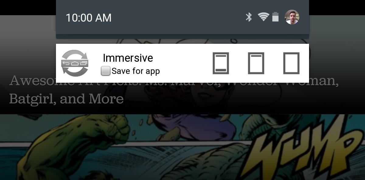 Get Full-Screen "Immersive Mode" on Android Without Rooting