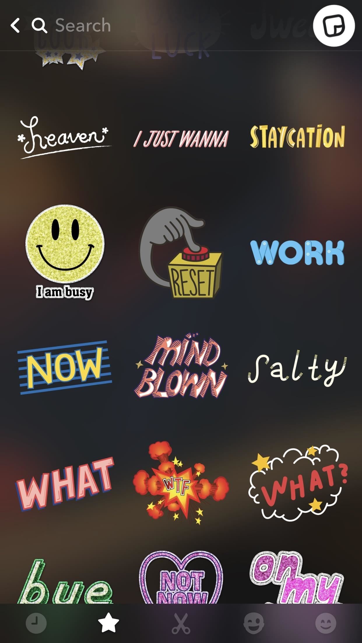 Snapchat 101: How to Create & Use Stickers