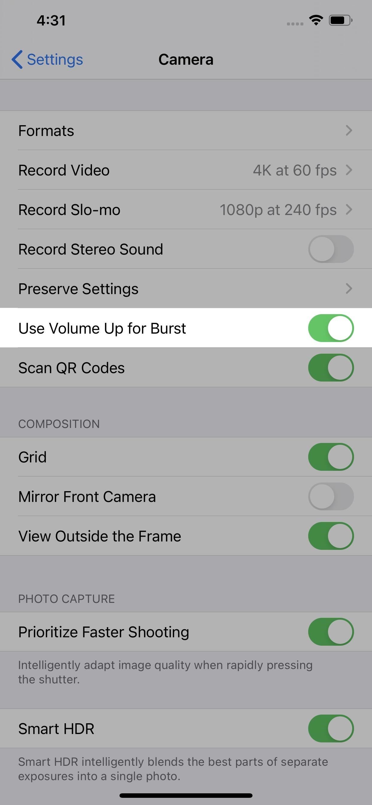 How to Shoot Bursts & QuickTakes Using Your iPhone's Volume Buttons