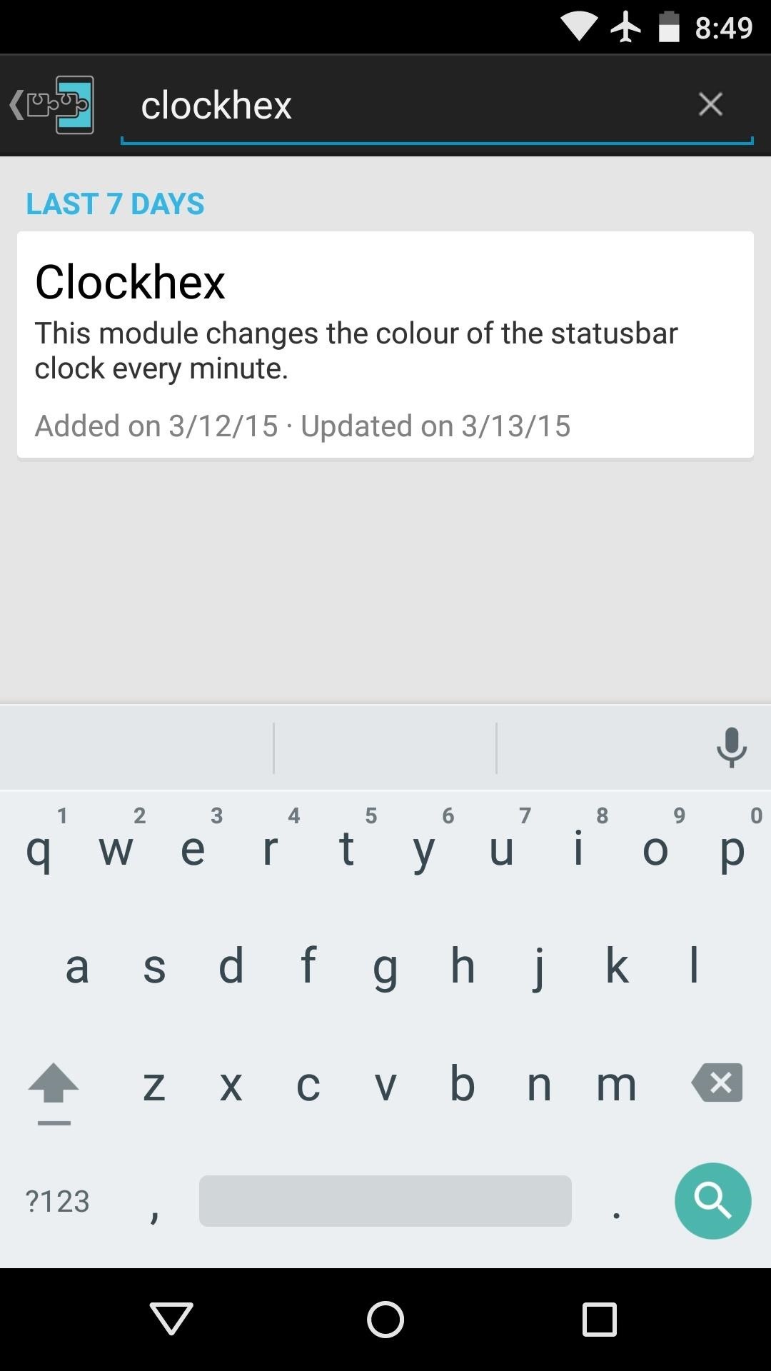 Make Your Android's Status Bar Clock Change Colors Throughout the Day