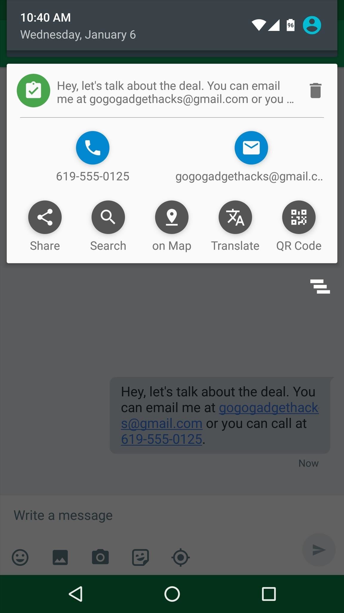 Make Copy/Paste Insanely Better on Android with Clipboard Actions