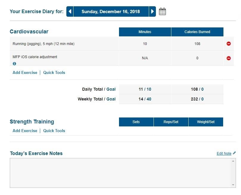 How to Customize Your Weekly & Daily Goals in MyFitnessPal