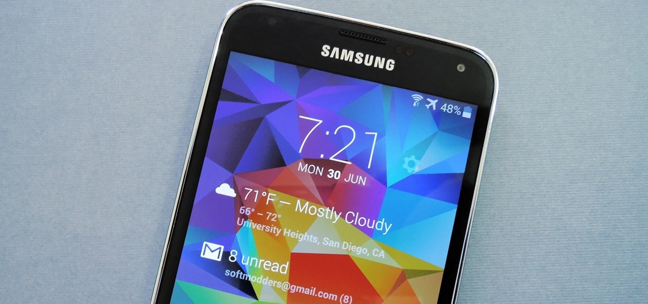 Get Custom Lock Screen Widgets on Your Samsung Galaxy S5