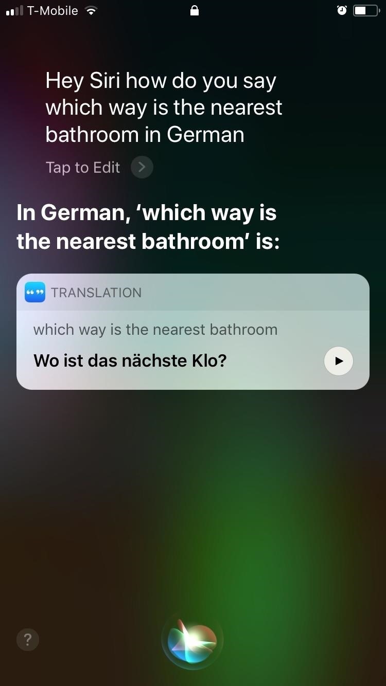 How to Get Siri to Automatically Translate Languages for You in iOS 11
