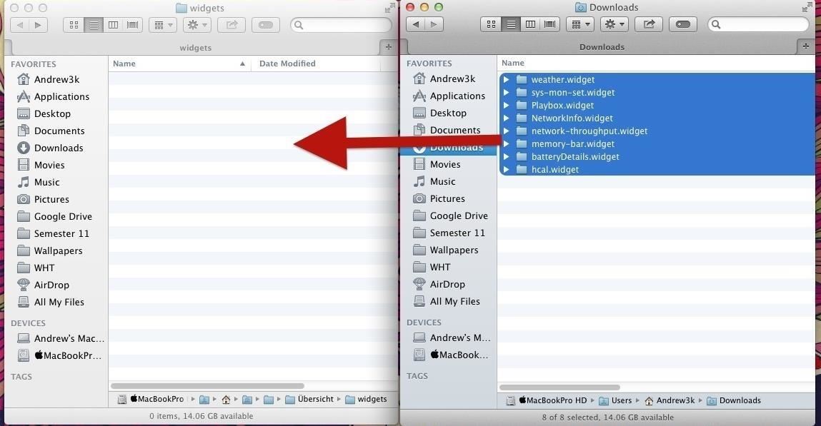 Add Custom or Pre-Made HTML5 Widgets to Your Mac's Desktop