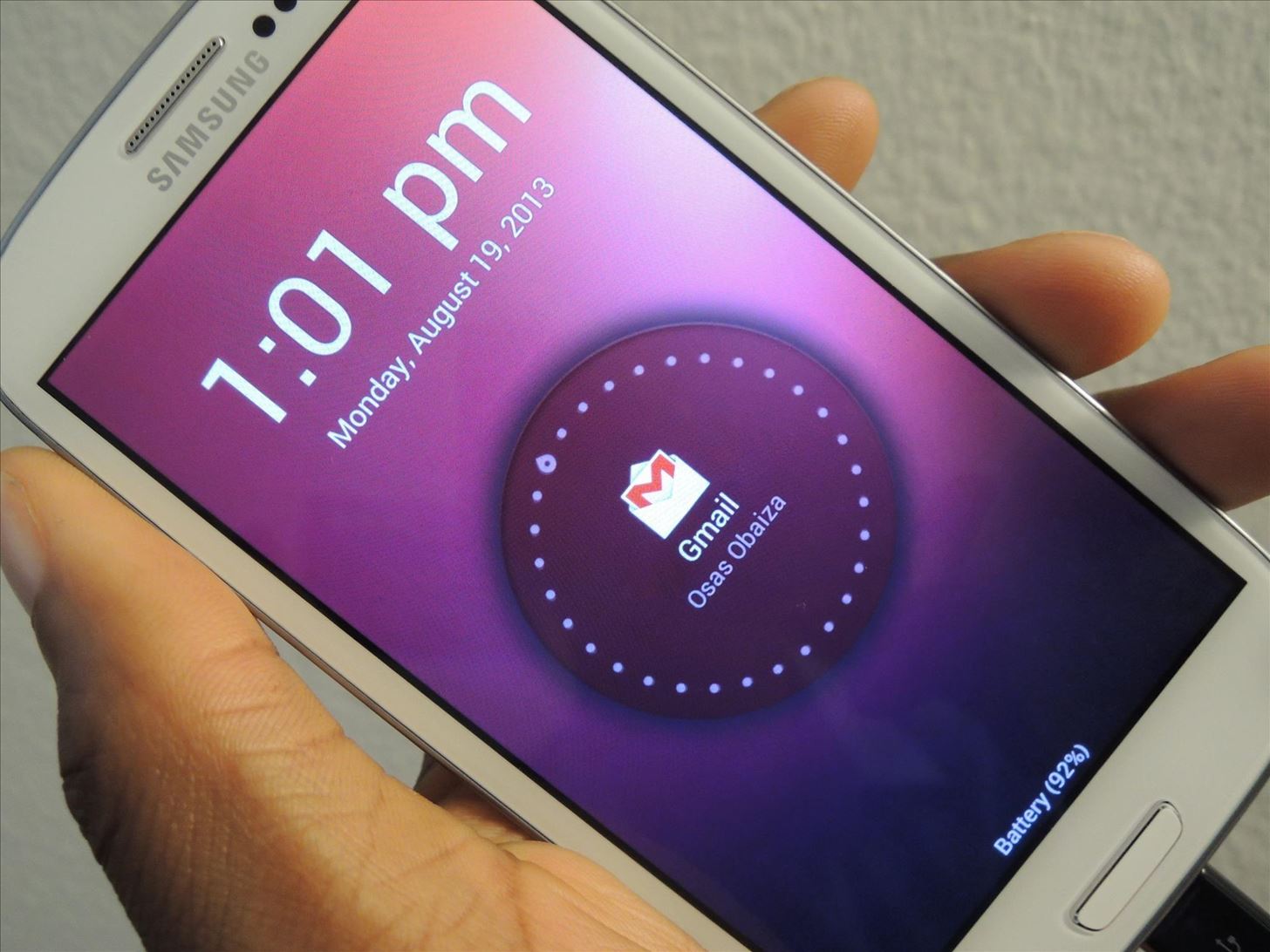 How to Get Sleek Ubuntu-Style Lock Screen Notifications on Your Samsung Galaxy S3