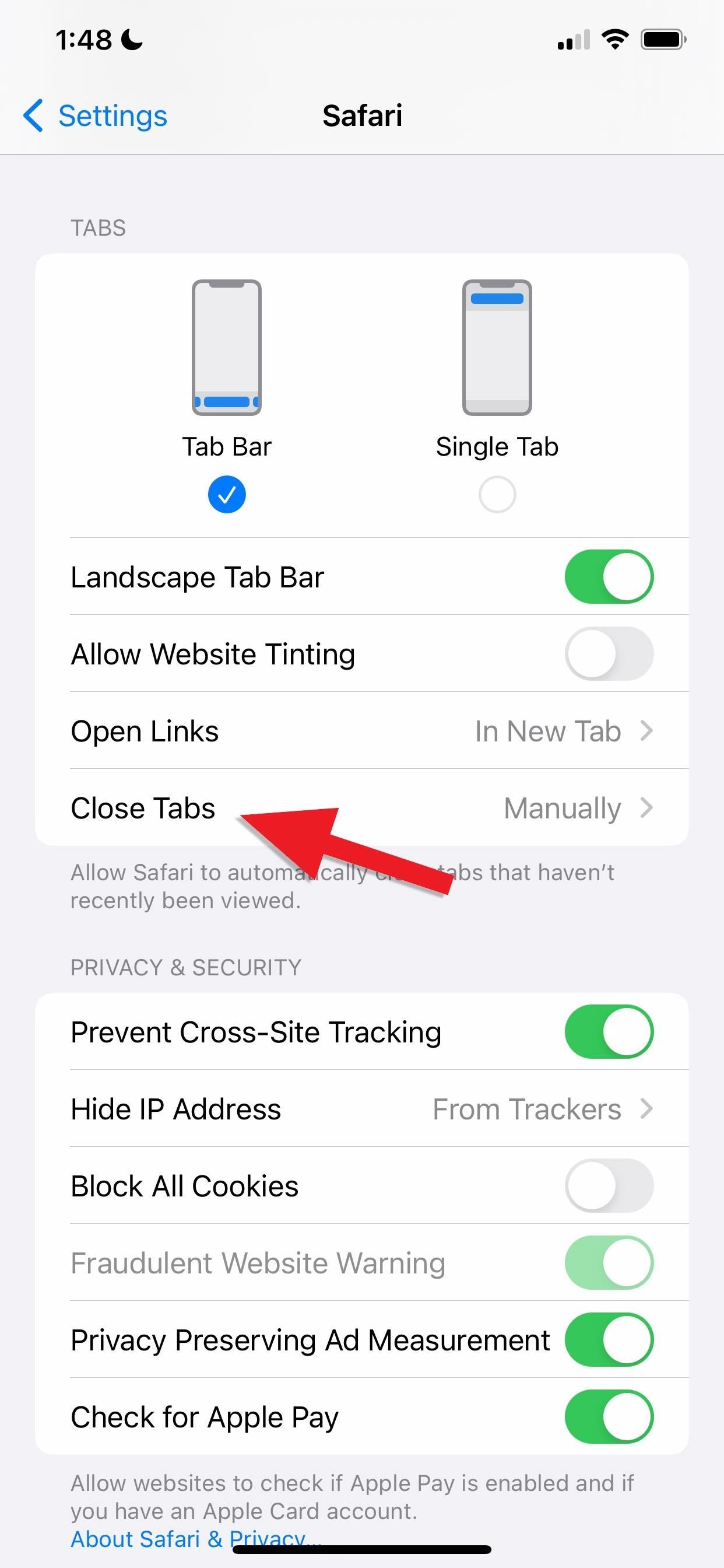 Make Your iPhone Automatically Close Old Tabs So Safari Doesn't Become a Hot Mess