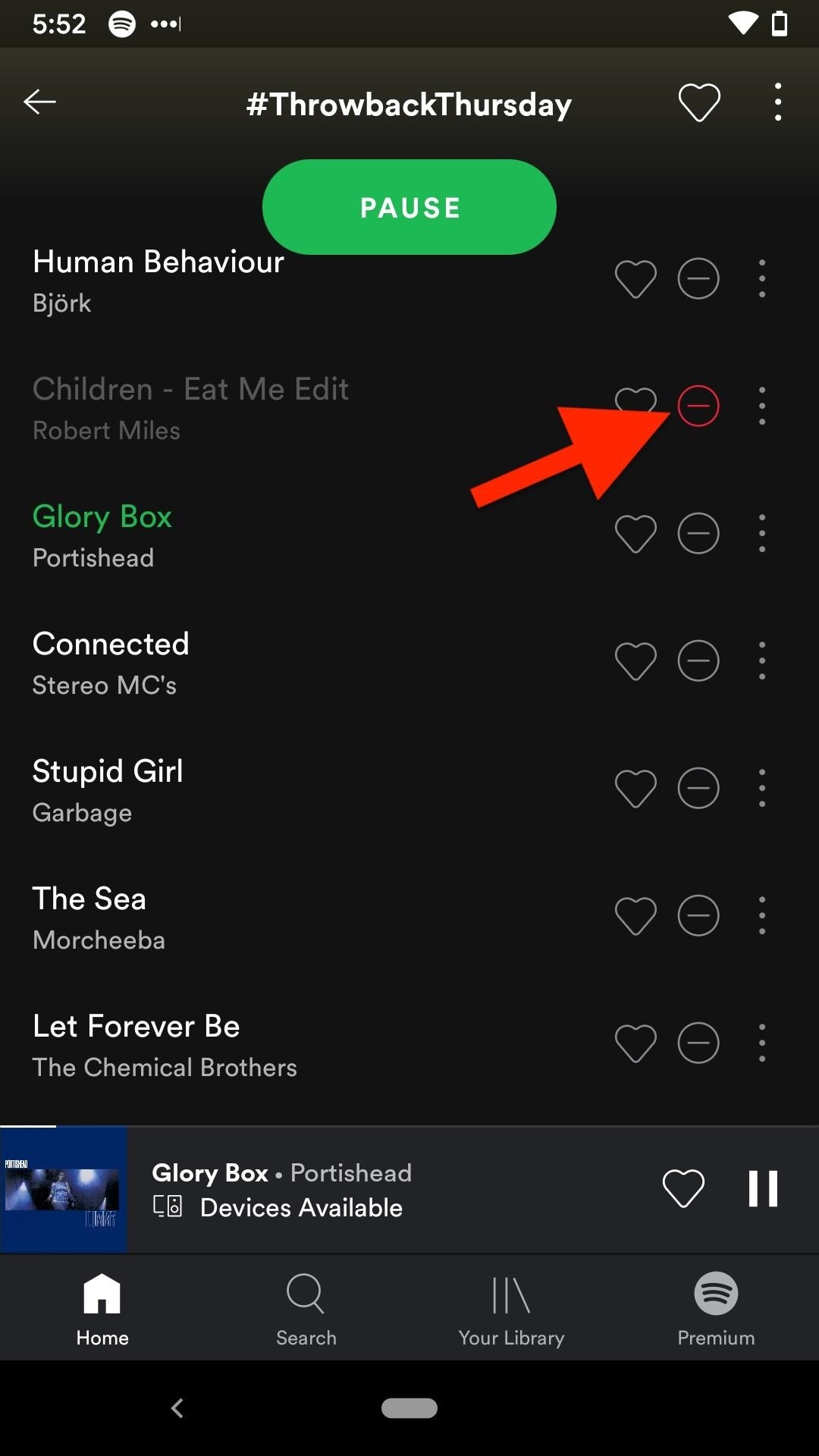 How to Unhide a Disliked Song on Spotify to Hear It in Playlists ...