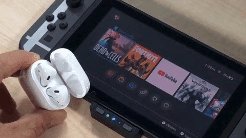 The Not-So-Obvious Way to Use AirPods with Your Nintendo Switch or Switch Lite
