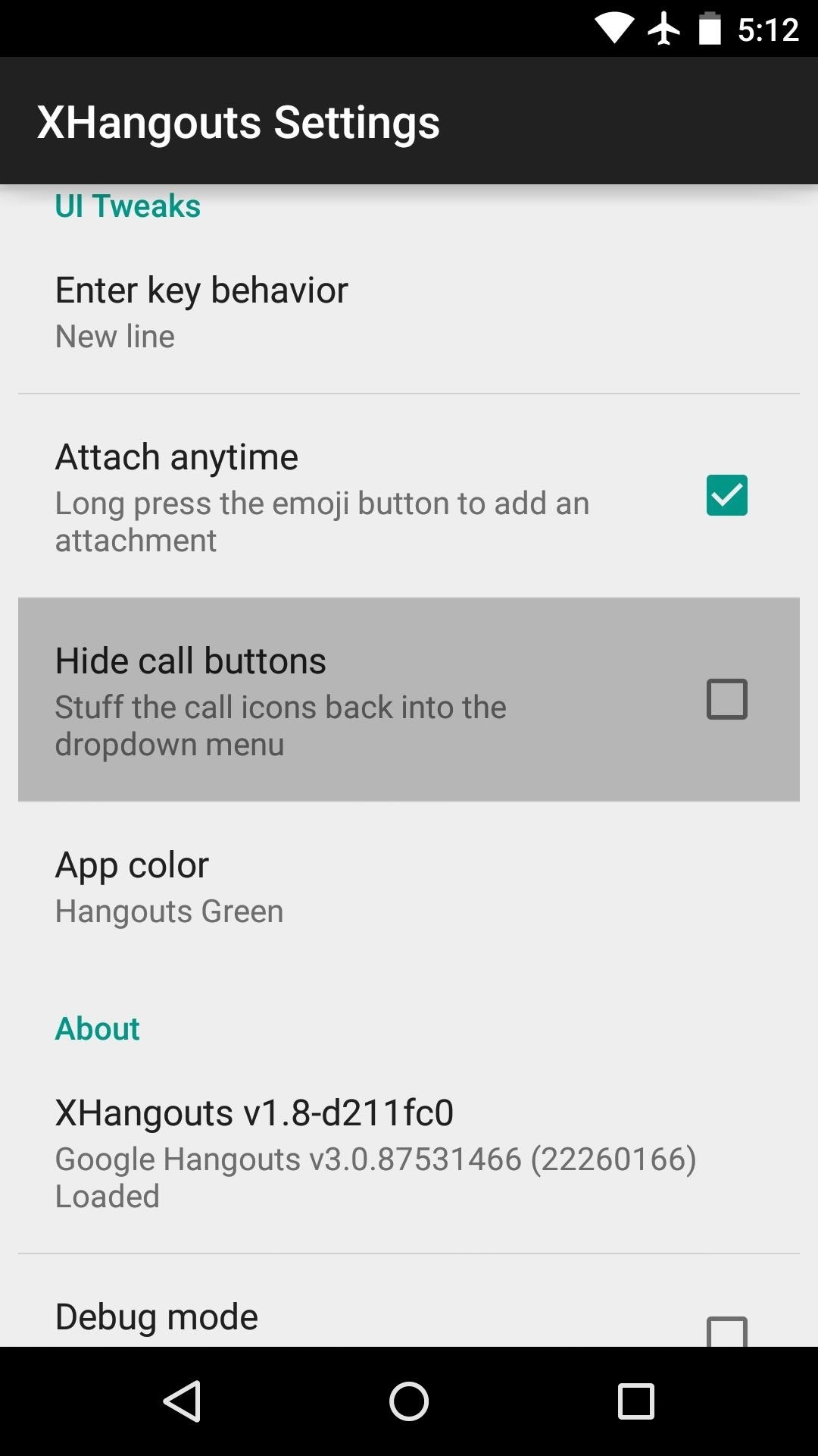 How to Theme Hangouts for Android with 23 Custom Colors