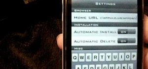 Install Install0us 2.5 on a jailbroken iPhone