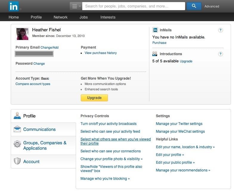 How to Peek at LinkedIn Profiles Anonymously