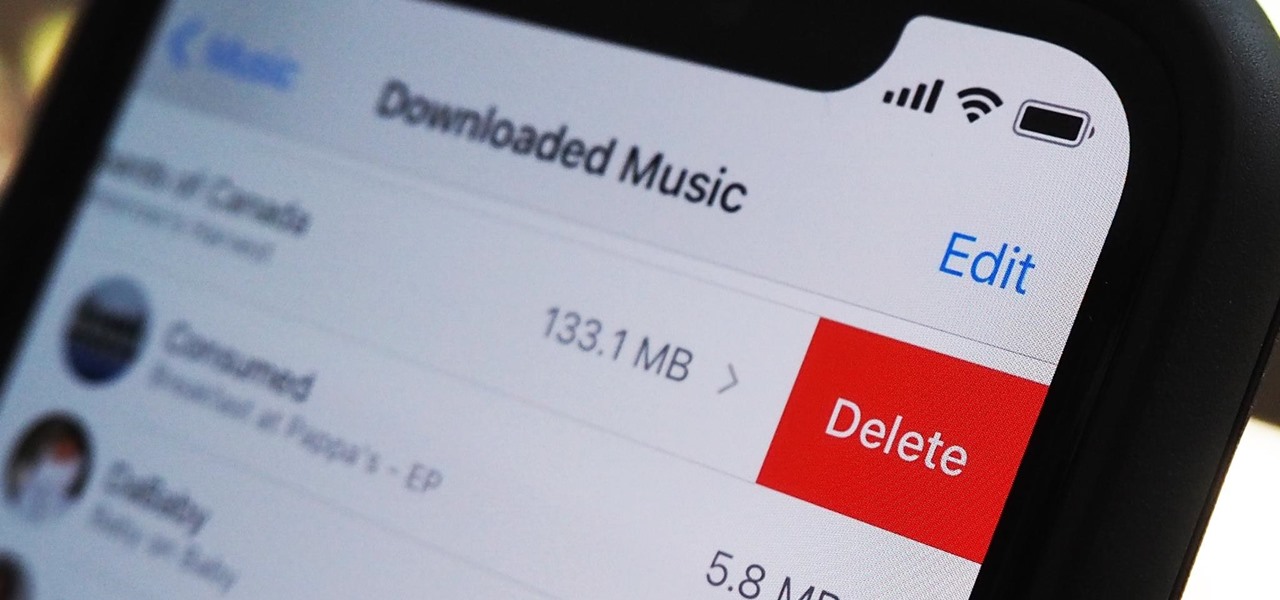 Easily View & Delete Music That's Taking Up Storage Space on Your iPhone