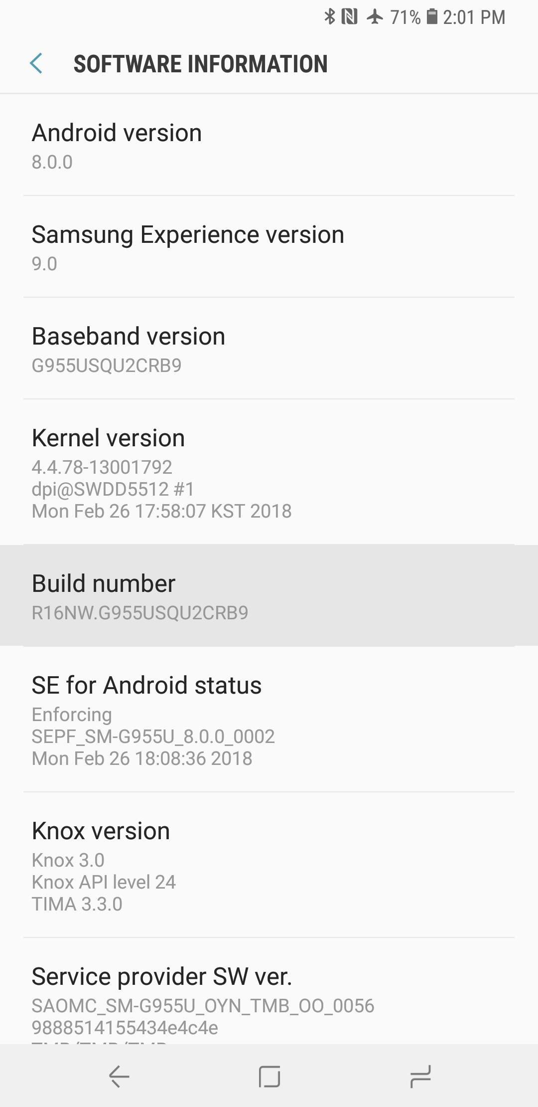 Tilbud Alarmerende adgang How to Activate Developer Options on Your Galaxy S9 « Android :: Gadget  Hacks