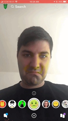 Try These 5 Hot New Snapchat Lenses — Iron Man, iDubbz & More