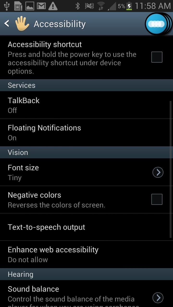 How to Get Floating Chat Head Notifications for All Apps on Your Samsung Galaxy Note 2