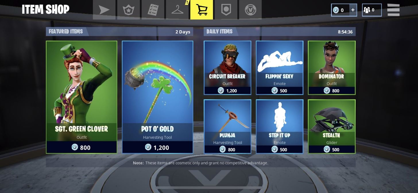 these items are all limited time only some will only be available for a few days or a day while others will be available for weeks or a week - rarest dances in fortnite item shop