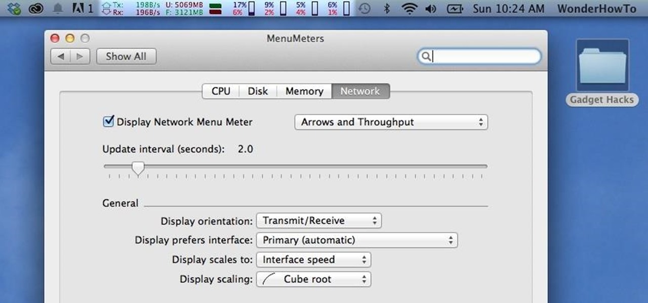 Monitor System Usage Stats in Your Mac OS X Menu Bar