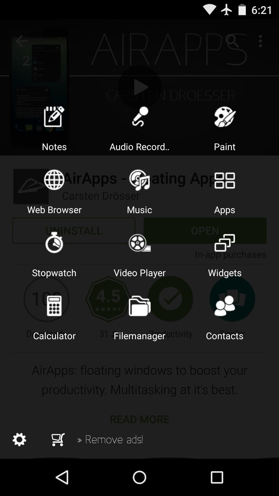 Tiny Apps Is a Complete Floating Multitasking Suite for Android