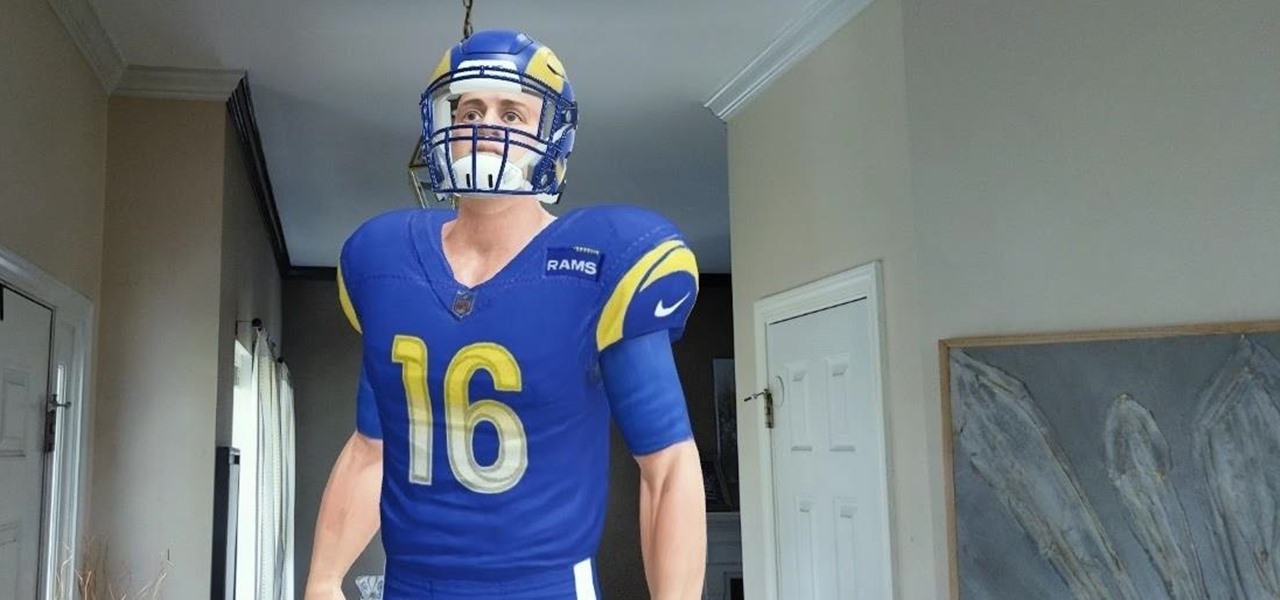 Try on the LA Rams' New Uniforms with Snapchat AR