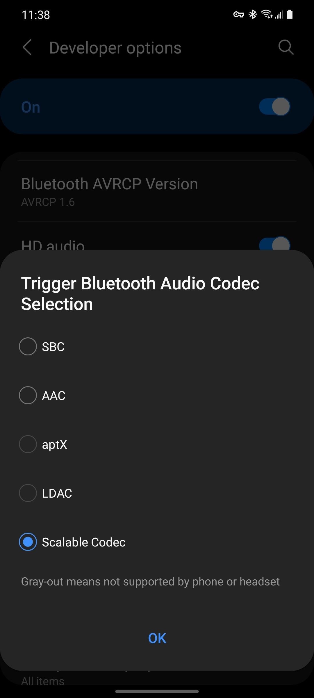 How to See Which Audio Codecs Your Bluetooth Headphones Support with One UI 3.0