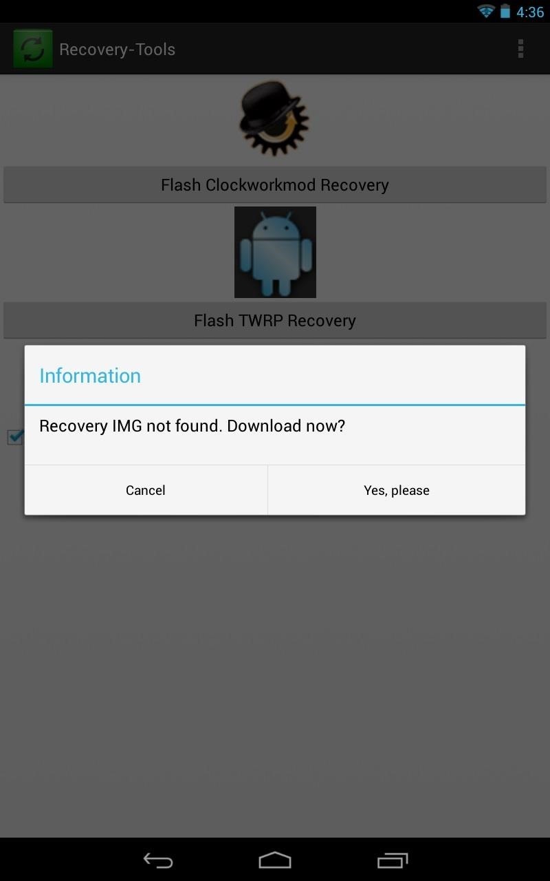 The Easiest Way to Install a Custom Recovery on Your Nexus 7 Tablet
