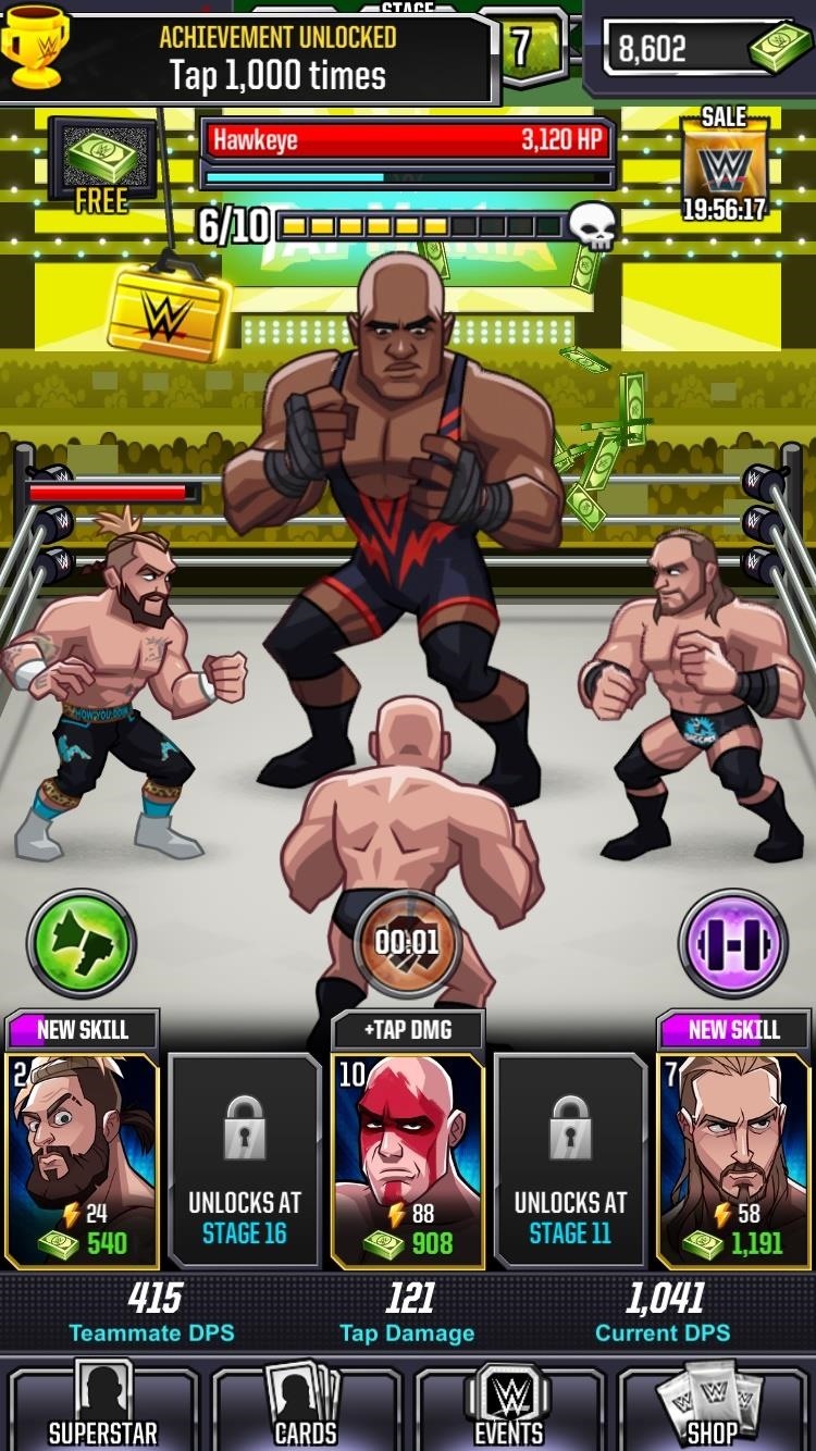 Review: WWE Tap Mania Drives Game Reviewer to Brink of Madness