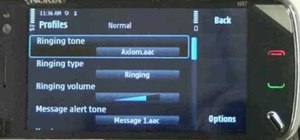 Change ringtones on the Nokia N97