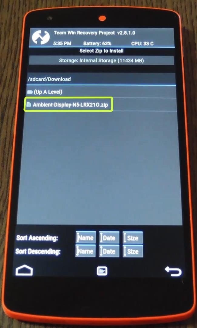 Get Nexus 6 "Ambient Display" Notifications on Your Nexus 5