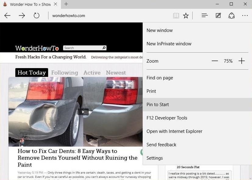 10 Things You Need to Know About Microsoft's Edge Browser in Windows 10
