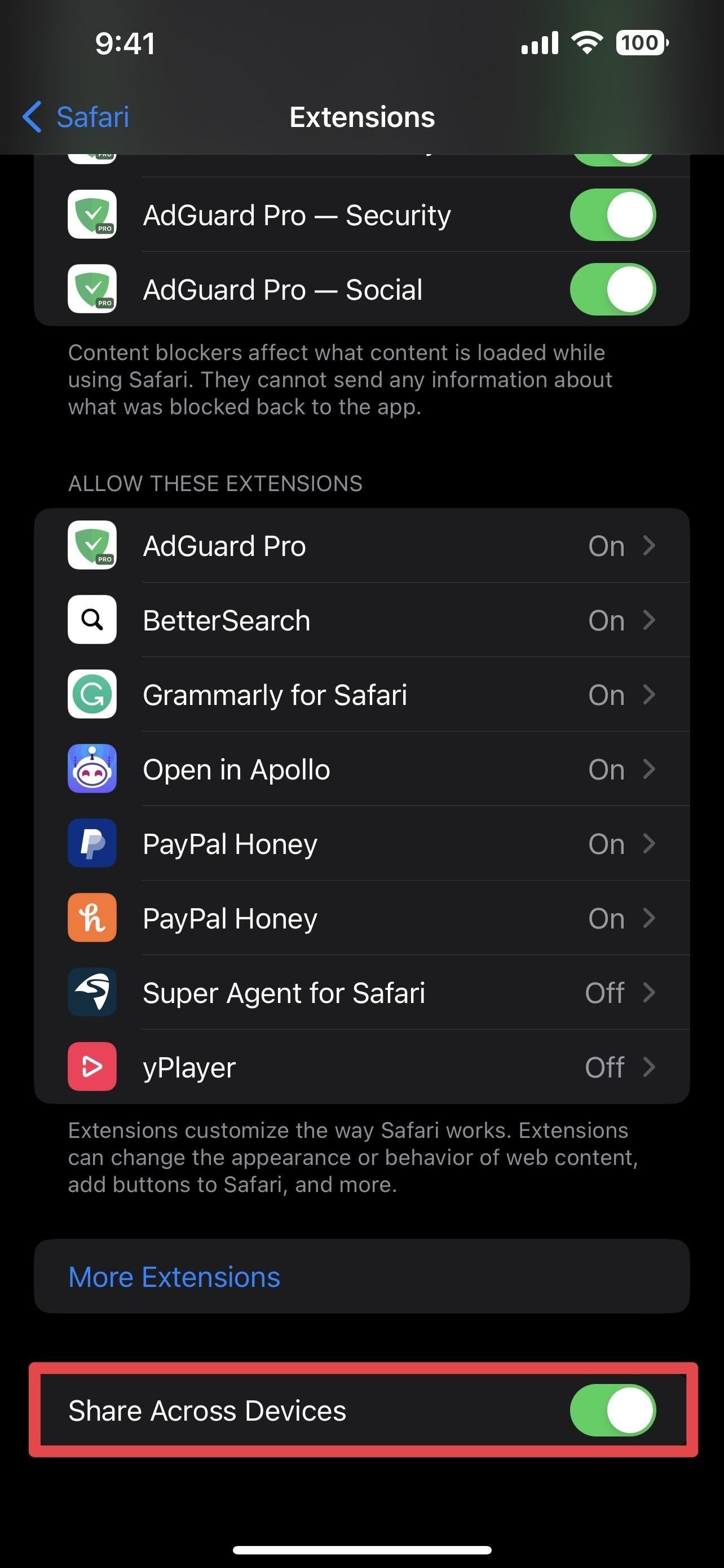 Safari Now Lets You Sync and Manage All Your Web Extensions Across Your iPhone, iPad, and Mac